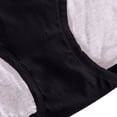 thumbnail image 4 of Yuyuzo Plus Size Underwear Foe Women Full Coverage High Waisted Stretch Layered Solid Color Panties, 4 of 7