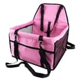 thumbnail image 1 of Small Dog Car Seat, Dog Booster Seat for Car Front Seat, Pet Booster Car Seat for Small Dogs Medium Dogs, Reinforced Dog Car Booster Seat Harness with Seat Belt, 1 of 1