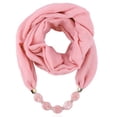 thumbnail image 1 of RYRDWP Femmes Pendentif en Coton Foulard Collier en Lin Style Ethnique Collier Doux Foulard, 1 of 2