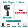 thumbnail image 2 of Handheld Inkjet Printer 12.7mm with Fast-Drying Ink for Text QR Barcode Batch Number Logo ,Improve Efficiency, 2 of 7
