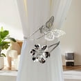 thumbnail image 4 of DIANWUDG Flower Opening Curtain Strap Personalized Curtain Buckle Sim-ple Metal B-utterfly Curtain Buckle, 4 of 6