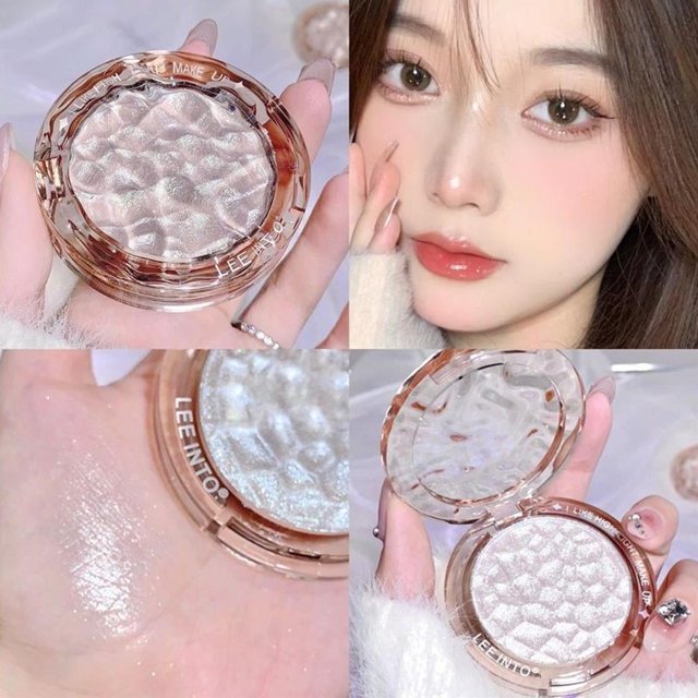 Powder Highlight High Gloss Powder Gloss Glitter Highlight Contour Palette B5W3