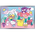 thumbnail image 1 of Hello Kitty and Friends - Happiness Overload Wall Poster, 14.725" x 22.375" Framed, 1 of 4