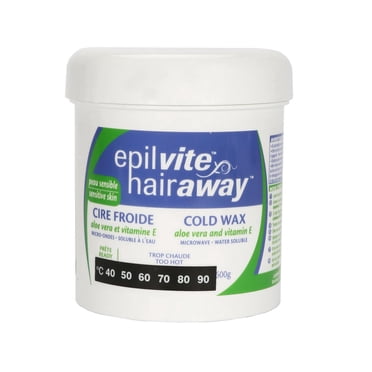 Epil-Vite / Hair-Away Cold Wax Sensitive Skin - 600 g