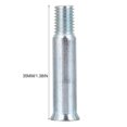 thumbnail image 2 of LLC 15pcs Steel Construction Skate Axles Wheel Screw Bolt Fittings Inline Skating Replacement 35mm, 2 of 7