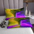 thumbnail image 3 of Erosebridal Natural Storm Bedspread Sets Queen Size, Tornado Disaster Bed Quilt, Horror Lightning Decor, 3 of 5