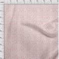 thumbnail image 4 of oneOone Cotton Poplin Pink Fabric Florals Craft Projects Decor Fabric Printed By The Yard 42 Inch Wide, 4 of 4