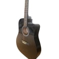 thumbnail image 3 of Brand New Black Beginner Acoustic Guitar 41 inch full size with Bag, 5 picks,  Basic chord scale, 3 of 9