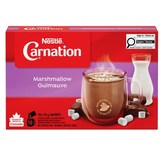 CARNATION Chocolat chaud guimauves