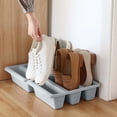 thumbnail image 3 of Vaidha Space Saving Home Shoe Storage Rack Shoe Rack Shoe Cabinet Large Shoe Dormitory Shoe Box Rental Slippers, 3 of 5