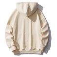 thumbnail image 4 of RKSTN Chandail à Capuche pour Hommes Mode Automne Chandail en Molleton Doux Décontracté à Capuche Col Rond Manches Longues Chandail Chandails en Molleton Blouse Chandail en Molleton pour Hommes, 4 of 4