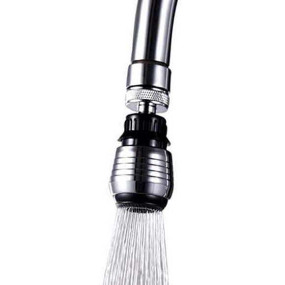 Aérateur de Robinet d'Évier de Cuisine Pivotant à 360°, Accessoire de Pulvérisateur de Robinet, Aérateur de Robinet, Buse de Robinet, Tête de Robinet, Aérateur de Robinet Pivotant à 360 Degrés, Vaporisateur de Robinet de Luxe Économiseur d'Eau, Économie d'Eau