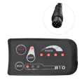 thumbnail image 2 of 2X 6PIN S810 E-Bike Meter LED Display IP65 36V UART for Electric Bike Electric Bicycle Meter(36V),2 * Meter,Black, 2 of 4