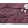 thumbnail image 3 of Soimoi polyester Crepe Fabric Stripe & Moroccan Kaleidoscope Decor Fabric Printed Yard 42 Inch Wide, 3 of 3