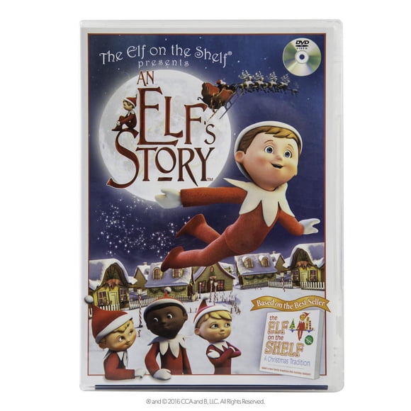Livre de Noël An Elf’s Story DVD de The Elf on the Shelf - En anglais seulement