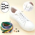 thumbnail image 3 of Esquirla Polyester Élastique s, pour Enfants et Adultes, Bottes de Course de Remplacement Noires, 3 of 7