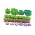 thumbnail image 3 of Bunblic DIY Miniature Grass Tufts Artificial Grass Modeling Versatile Flower Cluster for Architecture Building Train Landscape Style C, 3 of 8