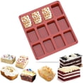 thumbnail image 1 of Silicone Moulds for Baking 12 Cavities Mini Loaf Pan Non-Stick Bread for Perfectly Shaped, 1 of 8