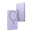 thumbnail image 1 of Charger Battery Pack Power Bank Portable Charger 5000mAh Battery Pack PD2 Fast Charging Wireless Portable Charger Purple, 1 of 5