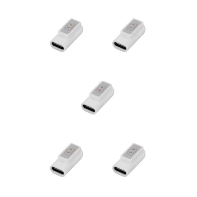 braveheart Portable Magnetic Charger Adapter For Band 8 Easy And Safe Charging White 5Set
