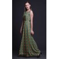 thumbnail image 4 of Bimba Ikat Robe Longue Décontractée Sans Manches à Col Rond pour Femmes, Imprimée - X-Grand, 4 of 6