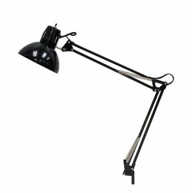 Studio Designs 12022 Swing Arm Lamp - Black With 13W CFL bulb included