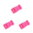thumbnail image 1 of maskred 10pack/lot Versatile Release Buckle Strap For Various Buckle Applications Multi-Color ABS Clasp Belt Buckles Hook Buckle Rose Red 3Set, 1 of 6