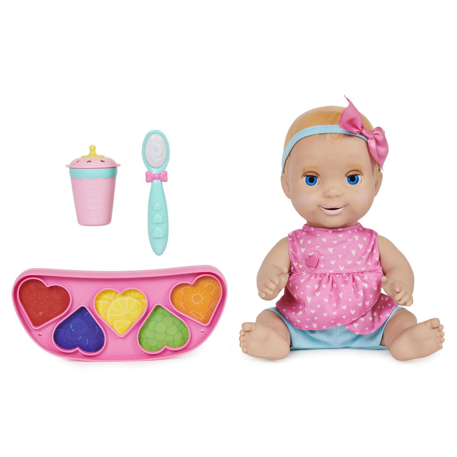 Mealtime Magic Mia Interactive Feeding Baby Doll
