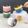 thumbnail image 3 of Tasse à Soupe 600 ml Étanche Grande Capacité en Acier Inoxydable à Double Paroi, Pot Alimentaire Isolé sous Vide pour l'École, 3 of 10