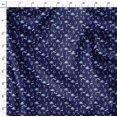 thumbnail image 4 of Soimoi Blue Heavy Canvas Fabric Moon & Stars Galaxy Print Sewing Fabric Yard 58 Inch Wide, 4 of 6