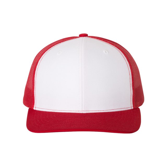 Casquette Camionneur à Bouton-Pression Ajustable, Ajustable, Blanchie