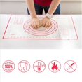 thumbnail image 1 of Nonstick Food Grade Slicone Knead Dough Rolling mat; Silicone baking Mat Dual Scales Measurement Baking Pad Kitchen Accessory, 1 of 8