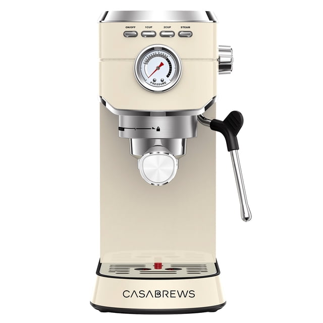 Casabrews CM5418 20 Bar, Espresso Machine, Yellow
