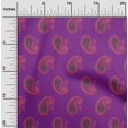 thumbnail image 1 of oneOone Viscose Chiffon Fabric Paisley Block Print Fabric By The Yard 42 Inch Wide, 1 of 4