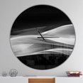 thumbnail image 3 of Designart Motif argenté scintillant horloge murale, 3 of 4