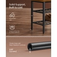 thumbnail image 4 of VASAGLE EKHO Collection - Banc à Chaussures, Banc de Rangement, Banc Porte-Chaussures pour Entrée, Brun Caramel, 4 of 10
