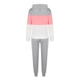 thumbnail image 4 of Birdeem Ensemble pour Femmes Survêtement Chandail Uni Col Rond 2 Pcs Sport Sans Capuche Ensembles, 4 of 6