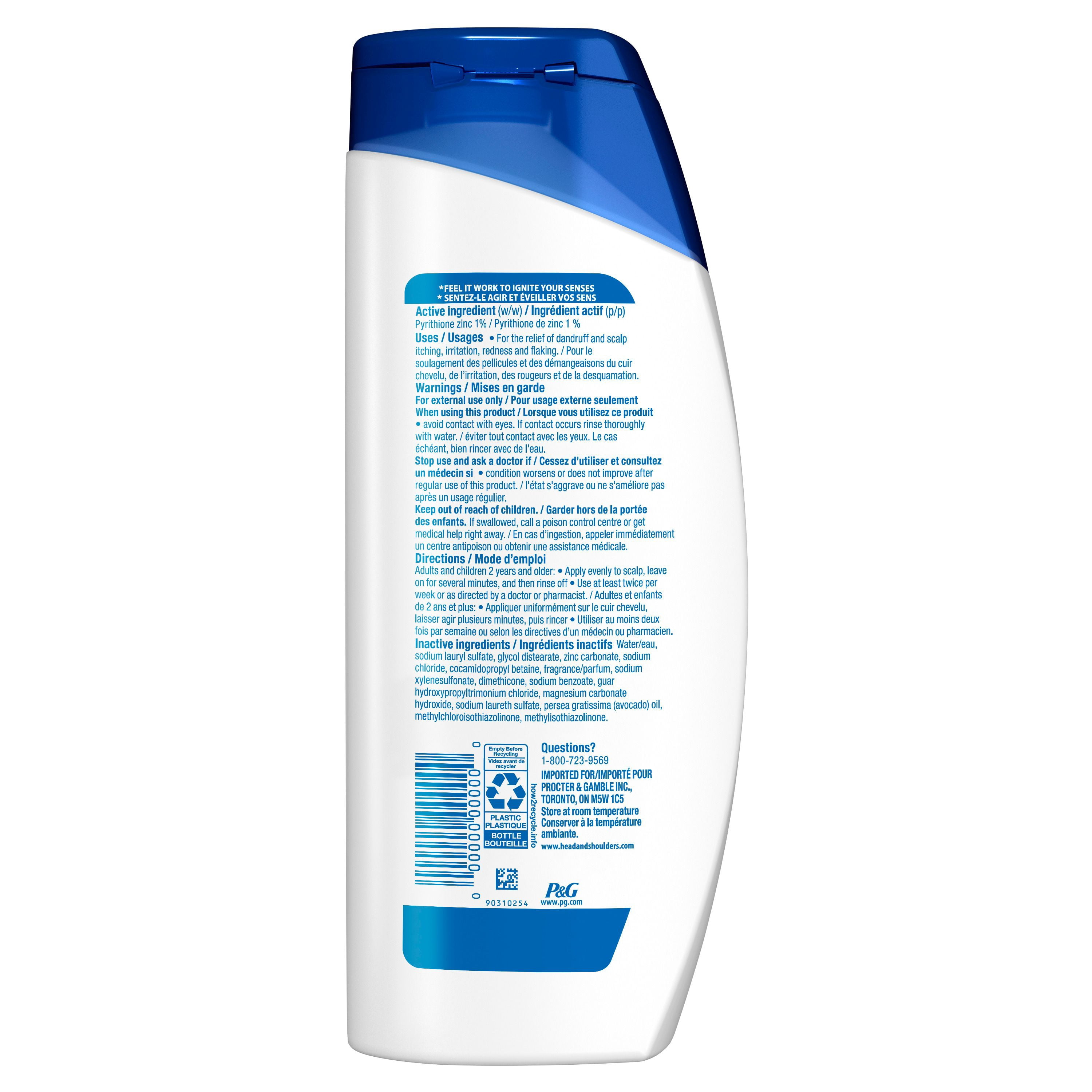 Head & Shoulders Deep Moisture 2-in-1 Anti-Dandruff Shampoo + Conditioner, 613ML