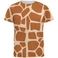thumbnail image 1 of Halloween Giraffe West African Cartoon Costume All Over Mens T Shirt, 1 of 2