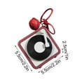 thumbnail image 3 of Feltree Mini Retro Cassette Recorder Keychain with Voice Recorder, Functional Nostalgic Pendant for Music Lovers, Vintage-Style Conversation Starter, 3 of 8