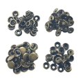 thumbnail image 1 of GUOOL 50x Snap Fasteners Press Stud Button Sewing for Leather Coat Jeans Bag - Brass,, 1 of 1