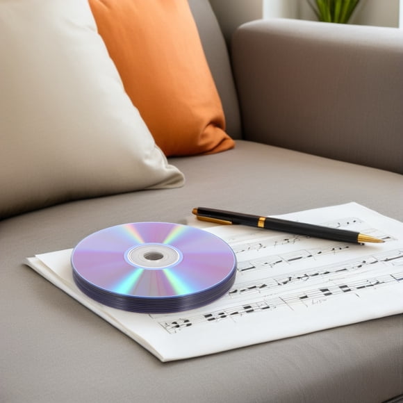 HAMPPLIES 10Pcs Recordable Dvd-R Blank Discs High Capacity Storage Discs for Music and Data Duplication
