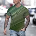 thumbnail image 4 of BOBOGOJP T-Shirts Surdimensionnés pour Hommes T-Shirts Manches Courtes T-Shirt Mode (Vert Armée,5TG), 4 of 5