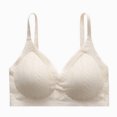 thumbnail image 1 of Tqcoqu Women's Seamless Backless Bra With Gathered Straps No Steel Rings Three Buckles Adjustable Breasts Fixed Cups And Suspender Straps, 1 of 8
