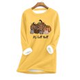 thumbnail image 1 of Chandails d'Halloween pour Femmes, Mode Décontractée, Manches Longues, Col Rond, Blouses et Chemises, Chandails à Col Rond en Liquidation, 1 of 3