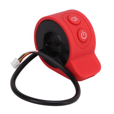 Scooter Thumb Throttle, Electric Scooter Integrated Switch ABS  for HX-X6/X7/X8 Electric Scooter