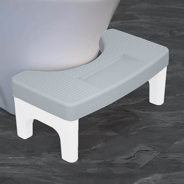 Aqestyerly Toilet Stool Footrest for Bathroom,Toilet Squatting Footstool for Better Posture,Booster Pad Potty Stool for Adults and Kids HWRETIE