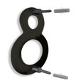 thumbnail image 2 of NACH 4 to 8 Inch Aluminum House Address Number Series - Stylish Floating Address Plaque for Home/Business Use - Modern Metal Numbers for Mailbox/Front Door - Maximum Rust Protection, Indoor/Outdoor, 2 of 13
