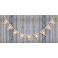 thumbnail image 4 of Inkdotpot Kraft?Team Bride?Pre Strung Pennant Bunting Wedding Banner Wedding Bunting Wedding Engagement Sign Photo Prop, 4 of 8