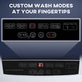 thumbnail image 4 of CoSoTower Compact Washer, Portable Washing Machine, Full Automatic Washer with 8 Programs and 6 Water Levels, White, 4 of 7